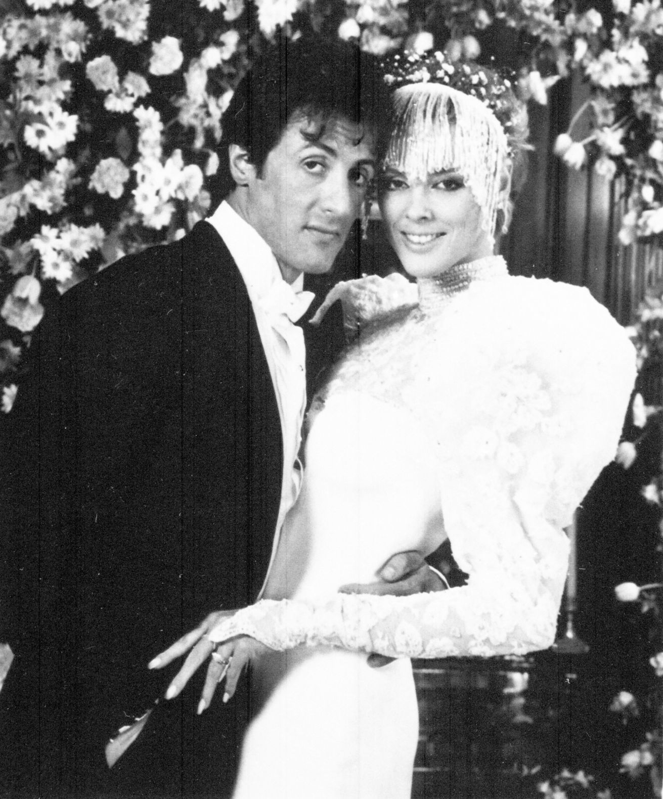 1985: Sylvester Stallone and Brigitte Nielsen